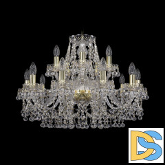Подвесная люстра Bohemia Ivele Crystal 1409/10+5/240 G