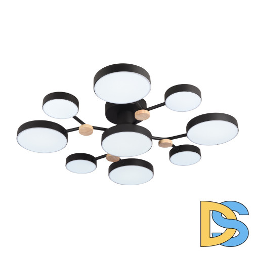 Потолочная люстра LED4U L3201-780 BK