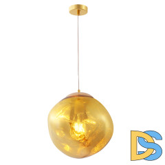 Подвесной светильник Crystal Lux MALAGA SP1 D280 GOLD