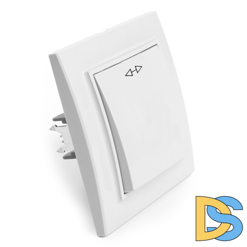 Выключатель одноклавишный Stekker Эрна 39925