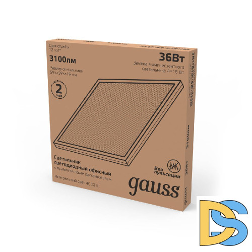 Потолочный светодиодный светильник Gauss 842123236