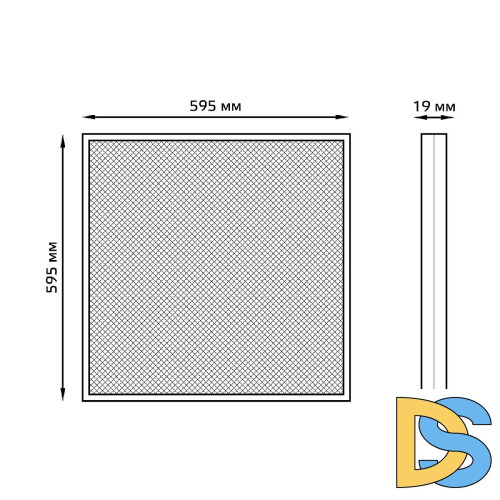 Потолочный светодиодный светильник Gauss 842123236