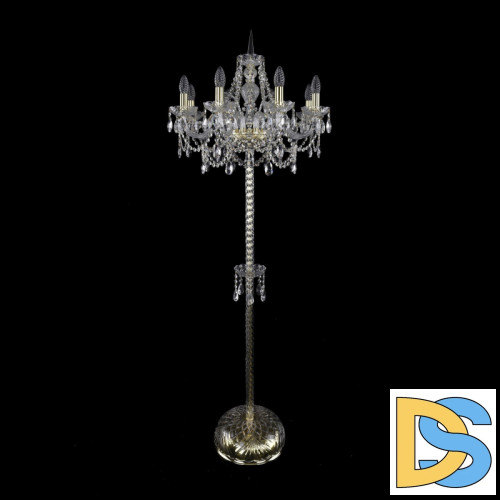 Торшер Bohemia Ivele Crystal 1411T2/8/195-165 G