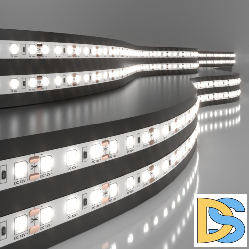 Светодиодная лента Elektrostandard 12V 9,6W 120Led 2835 IP20 дневной белый, 5м 4690389135897