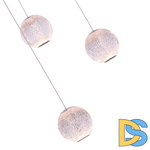 Подвесная люстра DeLight Collection Elliot Diamante MD20001012-6A chrome