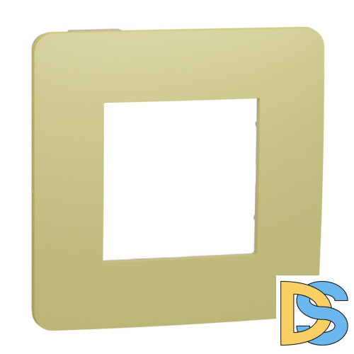 Рамка 1-постовая Schneider Electric Unica New NU280212