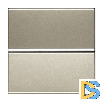 Переключатель 1кл проходной ABB Niessen Zenit Шампань