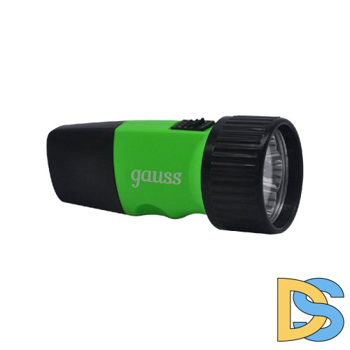 Ручной светодиодный фонарь Gauss аккумуляторный 130х50 40 лм GF103
