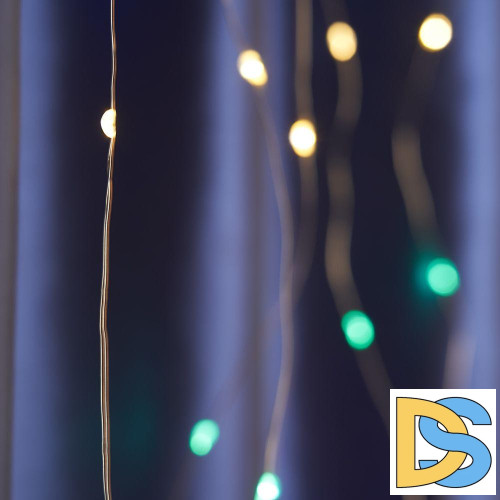 Светодиодная гирлянда Feron Занавес USB разноцветная без мерцания CL590 41637