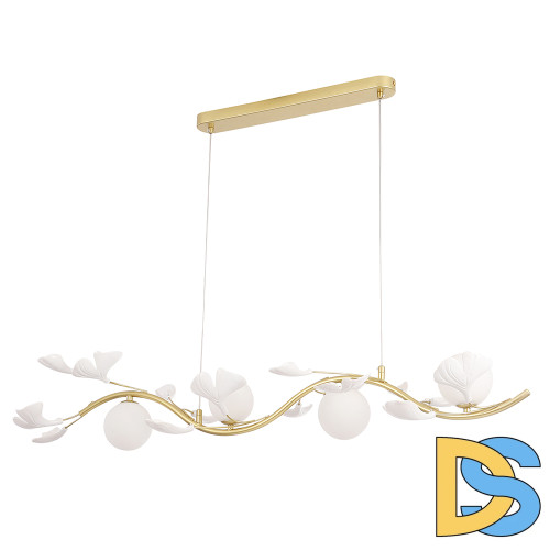 Подвесной светильник Crystal Lux COLIBRI SP4 GOLD