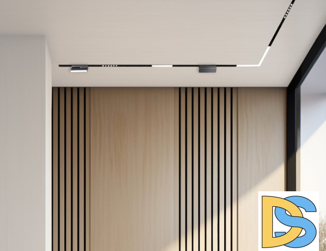 Трековый магнитный светильник Italline Atom IT012-5020 black 3000K