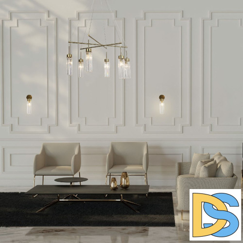 Бра Eurosvet Gilian 60163/1 латунь a065760