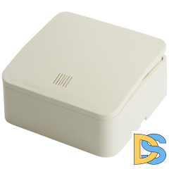 Выключатель одноклавишный с индикатором Stekker София MSW10-11-20-04 49472