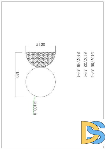Бра Divinare Milano 5407/33 AP-1