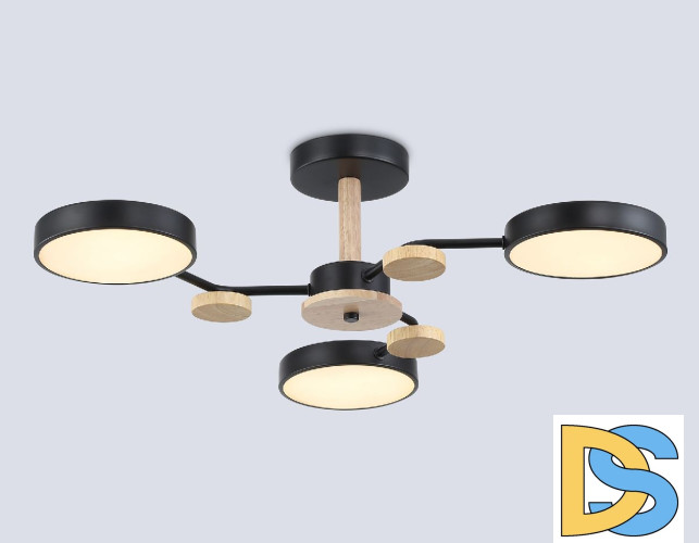 Люстра на штанге Ambrella Light Linetech Comfort FL4857