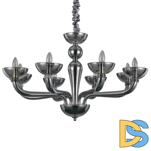Подвесная люстра Ideal Lux Casanova SP8 Fume 095615