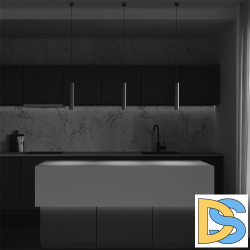 Подвесной светильник Maytoni Focus Led P072PL-L12W4K-BS