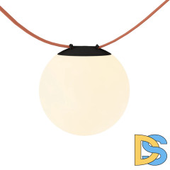 Трековый однофазный светильник Denkirs Belty orb DK5552-BK