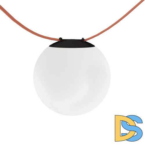 Трековый однофазный светильник Denkirs Belty orb DK5552-BK
