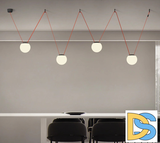 Трековый однофазный светильник Denkirs Belty orb DK5552-BK