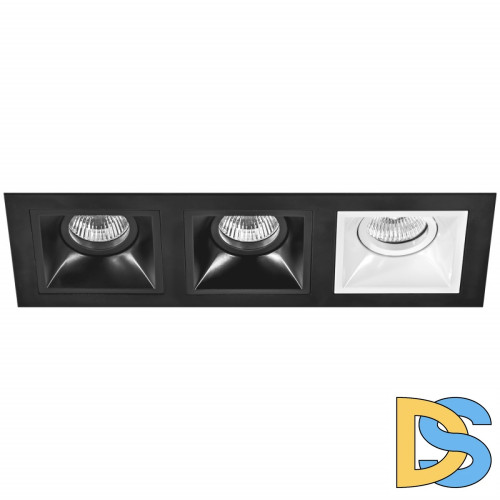 Встраиваемый светильник Lightstar D537070706 (214537+214507+214507+214506)