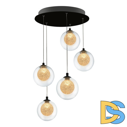 Подвесная светодиодная люстра iLedex Oblivion C4457-5R CR