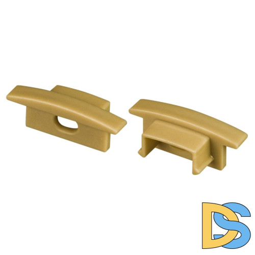 Заглушка Arlight LINE-2308-F GOLD с отверстием 039999