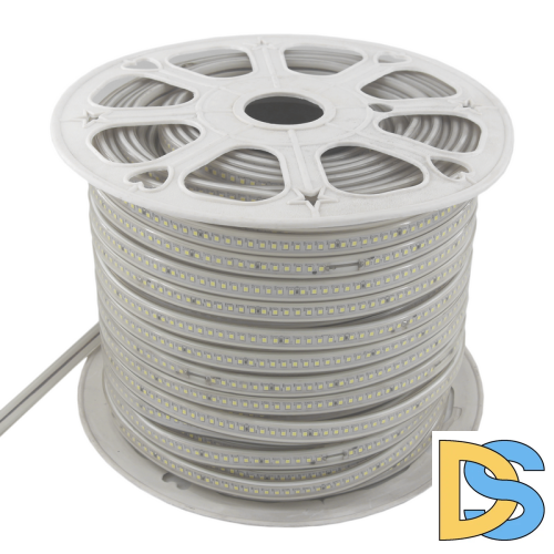 Светодиодная лента Apeyron Стандарт 220В 2835 8Вт/м 3000К 50м IP65 17-41