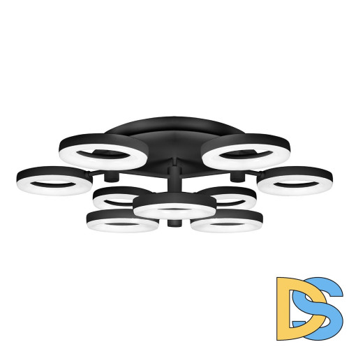 Потолочная светодиодная люстра iLedex Jomo FS-014-X9 108W BK