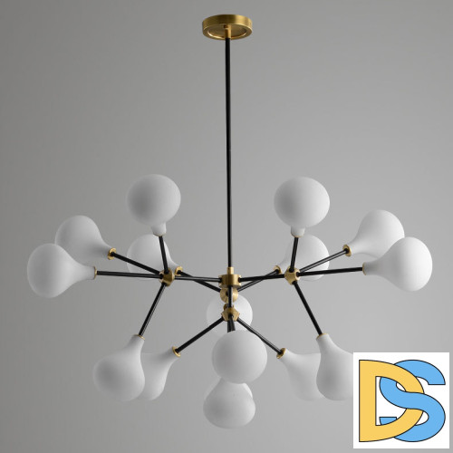 Люстра на штанге ImperiumLoft Anker 193417-23