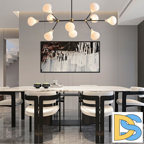 Люстра на штанге ImperiumLoft Anker 193417-23