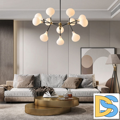 Люстра на штанге ImperiumLoft Anker 193417-23