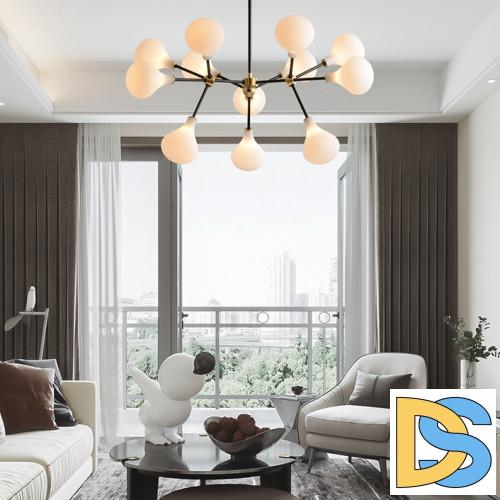 Люстра на штанге ImperiumLoft Anker 193417-23