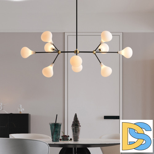 Люстра на штанге ImperiumLoft Anker 193417-23