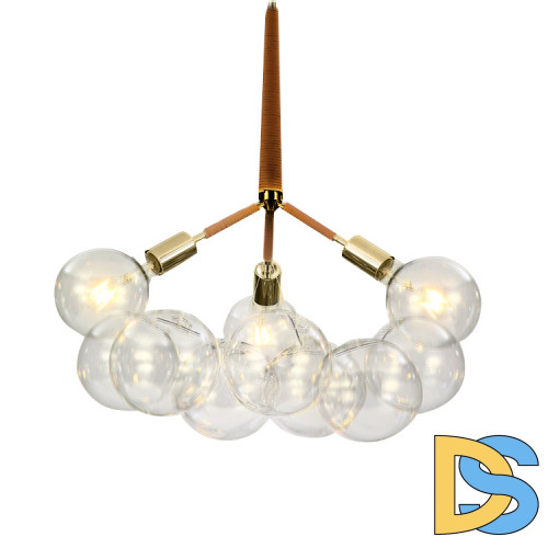 Подвесная люстра DeLight Collection 9087/3 brown