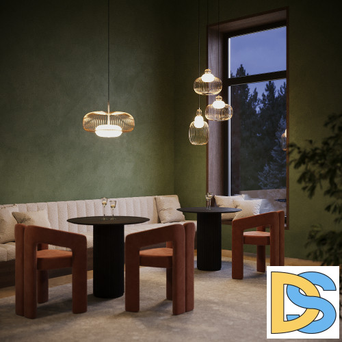 Подвесной светильник Maytoni Levitation MOD376PL-L30G3K