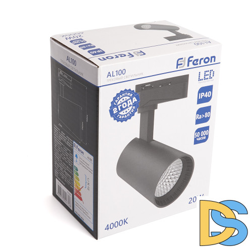 Трековый светильник Feron AL100 41606