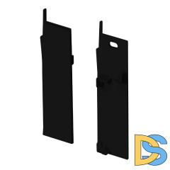 Заглушка Arlight PLINTUS-H73-F BLACK  043596