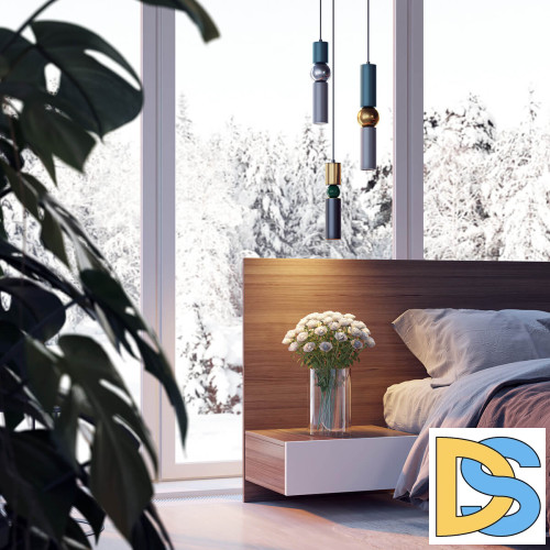 Подвесной светодиодный светильник Odeon Light Sakra 4070/5L