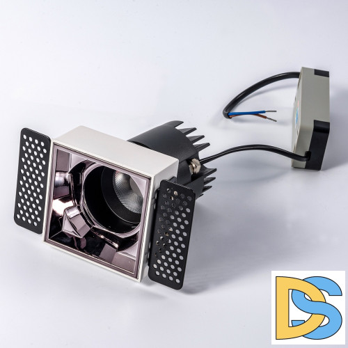 Встраиваемый светильник Fiberli 302T75 (квадратная рамка) 12130204