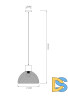 Подвесной светильник Arte Lamp Castello A7046SP-1BK