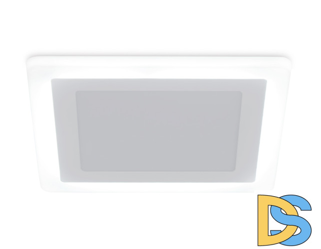 Встраиваемый светильник с подсветкой Ambrella Light Downlight DCR394