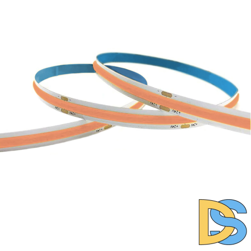 Светодиодная лента Apeyron 24В 11Вт/м COB, 352д/м IP20 5м розовая 00-356