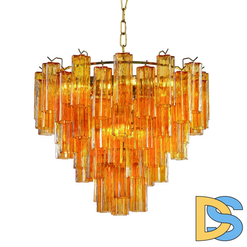 Подвесная люстра Delight Collection OWD2093-D75 gold/amber