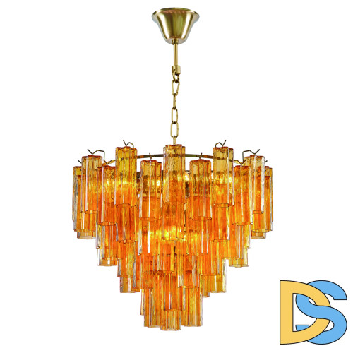 Подвесная люстра Delight Collection OWD2093-D75 gold/amber