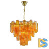 Подвесная люстра Delight Collection OWD2093-D75 gold/amber