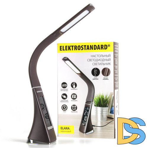 Настольная лампа Elektrostandard Elara коричневый 4690389102349