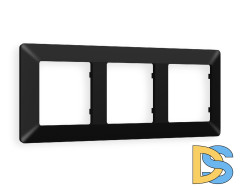 Рамка трехместная Ambrella Volt Line AF110703