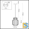 Подвесной светильник Odeon Light Jugi 5042/1B