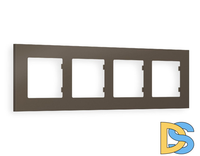 Рамка четырехместная Ambrella Volt Qubi AF250634